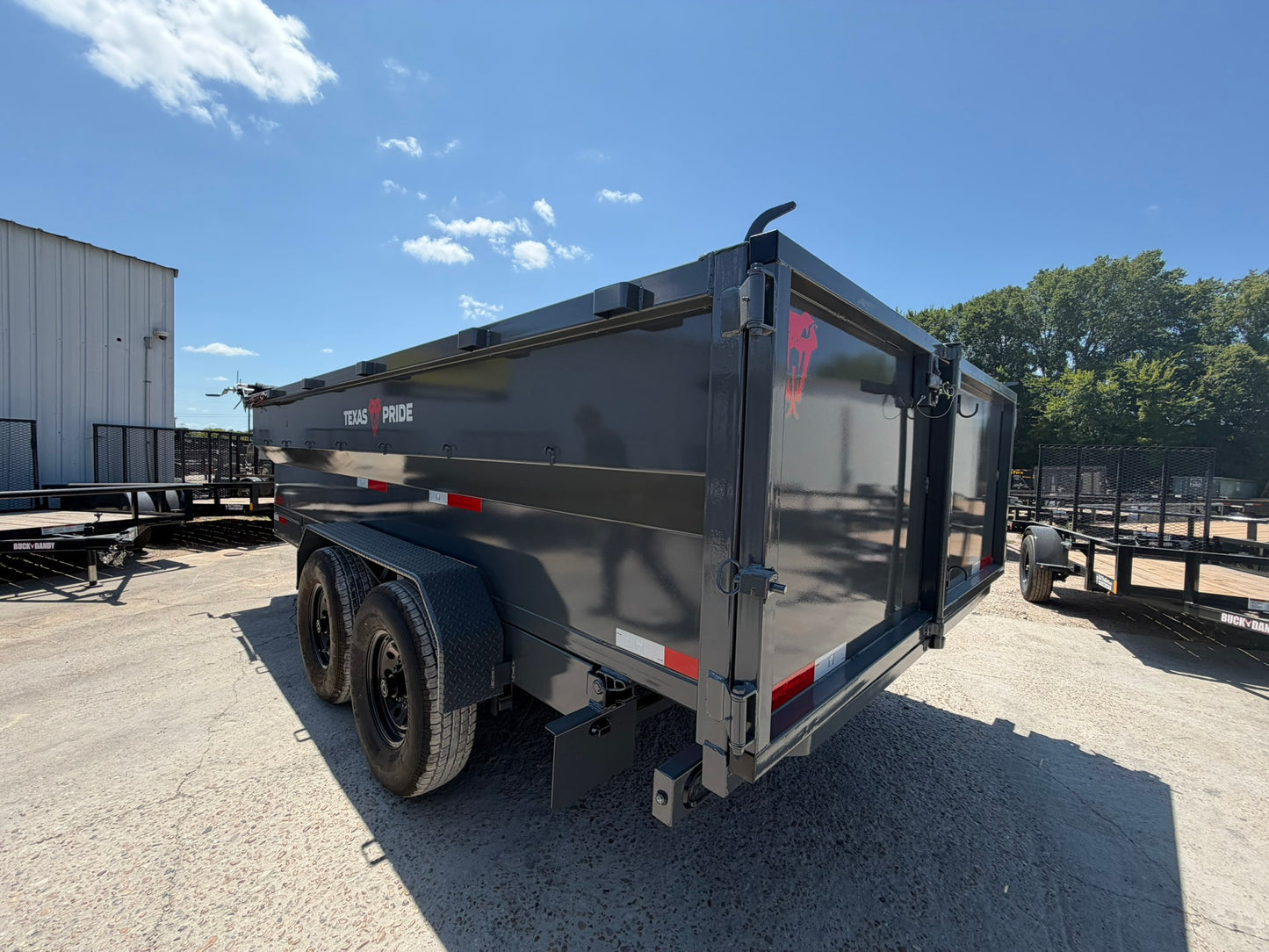 7 x 16' Dump Trailer Texas Pride #DT-7163-16KBP