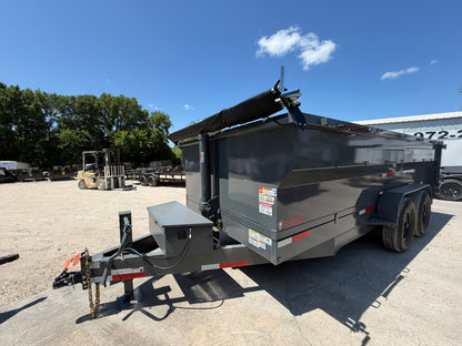 7 x 16' Dump Trailer Texas Pride #DT-7163-16KBP
