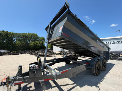 7 x 16' Dump Trailer Texas Pride #DT-7163-16KBP
