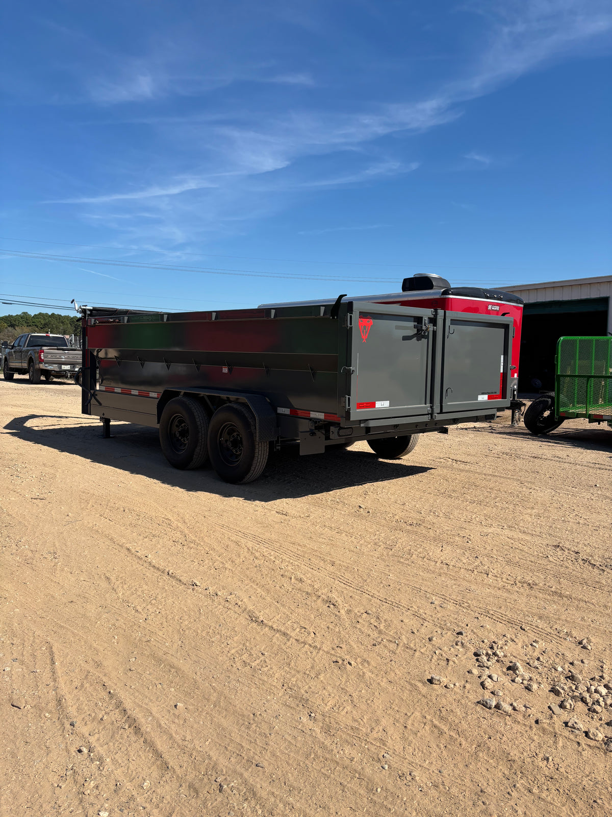 7 x 16' GN Dump Trailer Texas Pride #DT-7163-16KGN