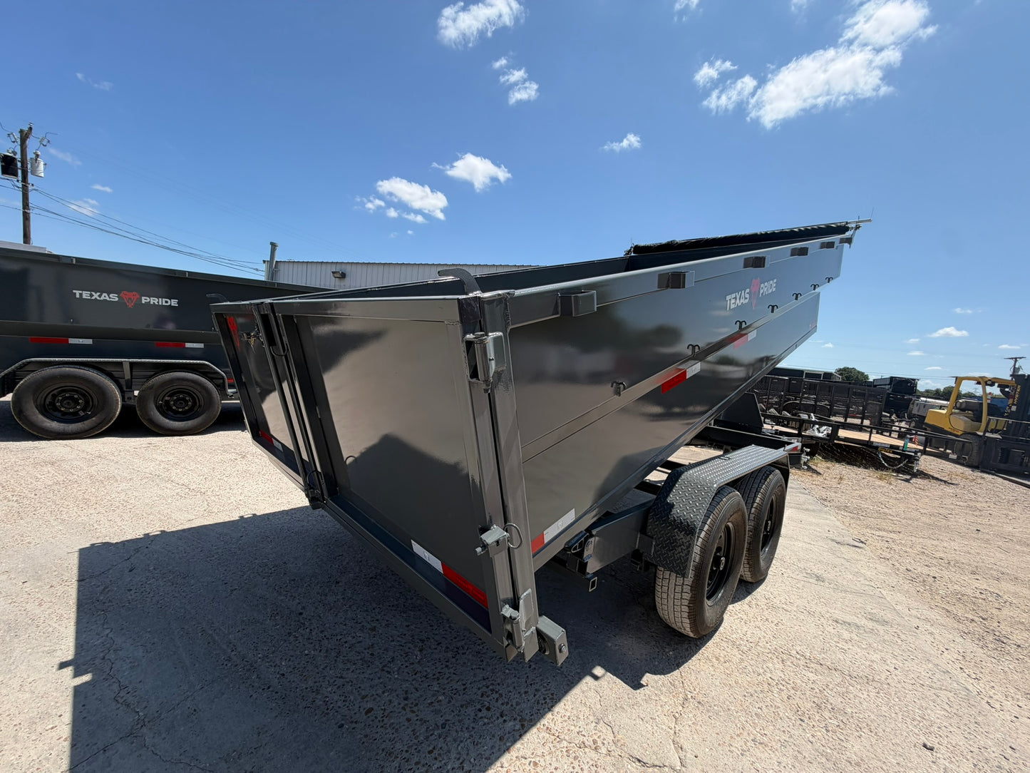 7 x 16' Dump Trailer Texas Pride #DT-7163-16KBP