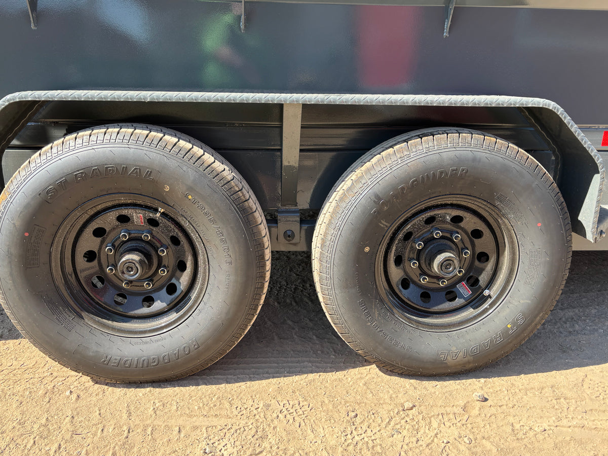 7 x 16' GN Dump Trailer Texas Pride #DT-7163-16KGN