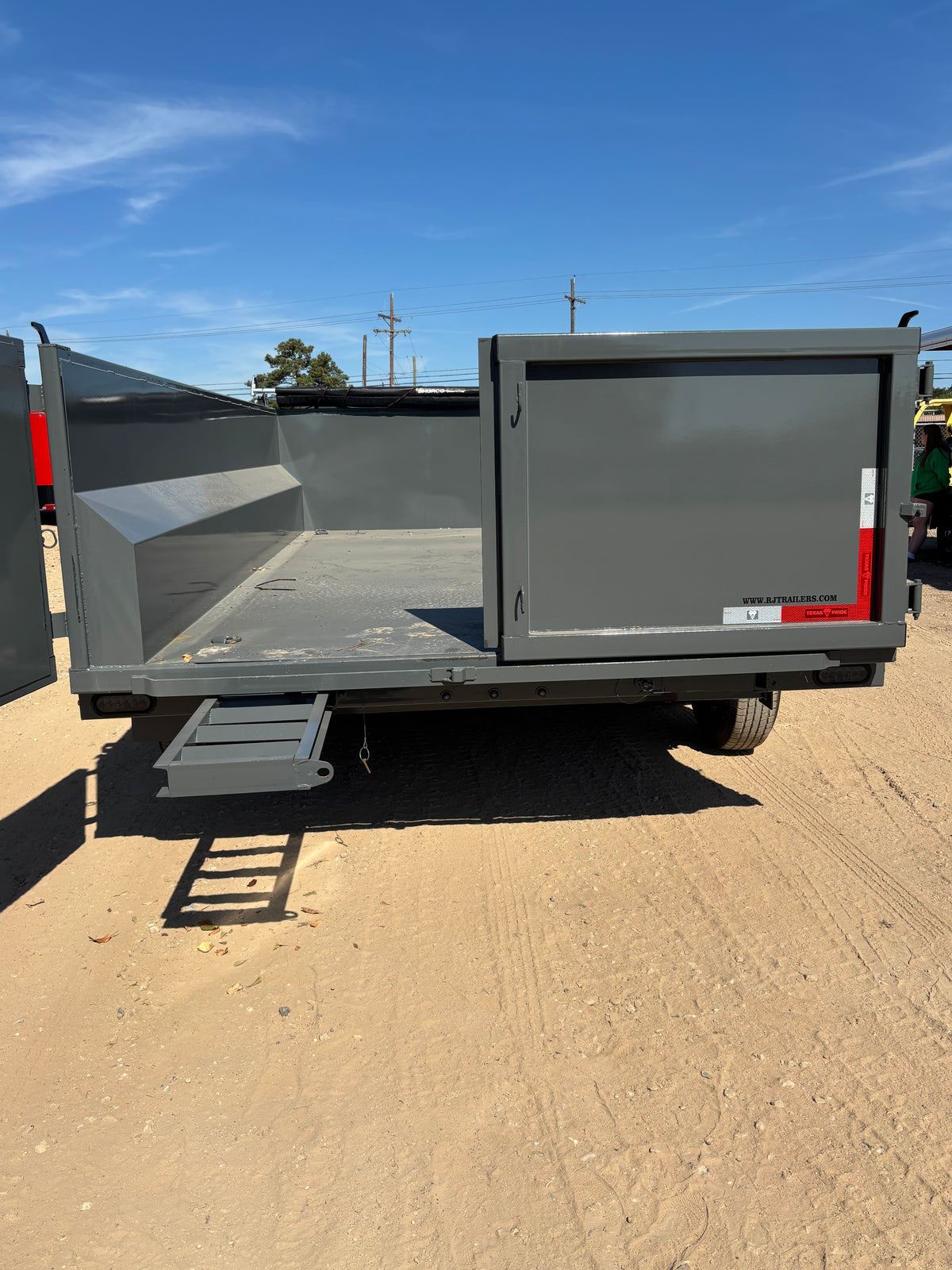 7 x 16' GN Dump Trailer Texas Pride #DT-7163-16KGN