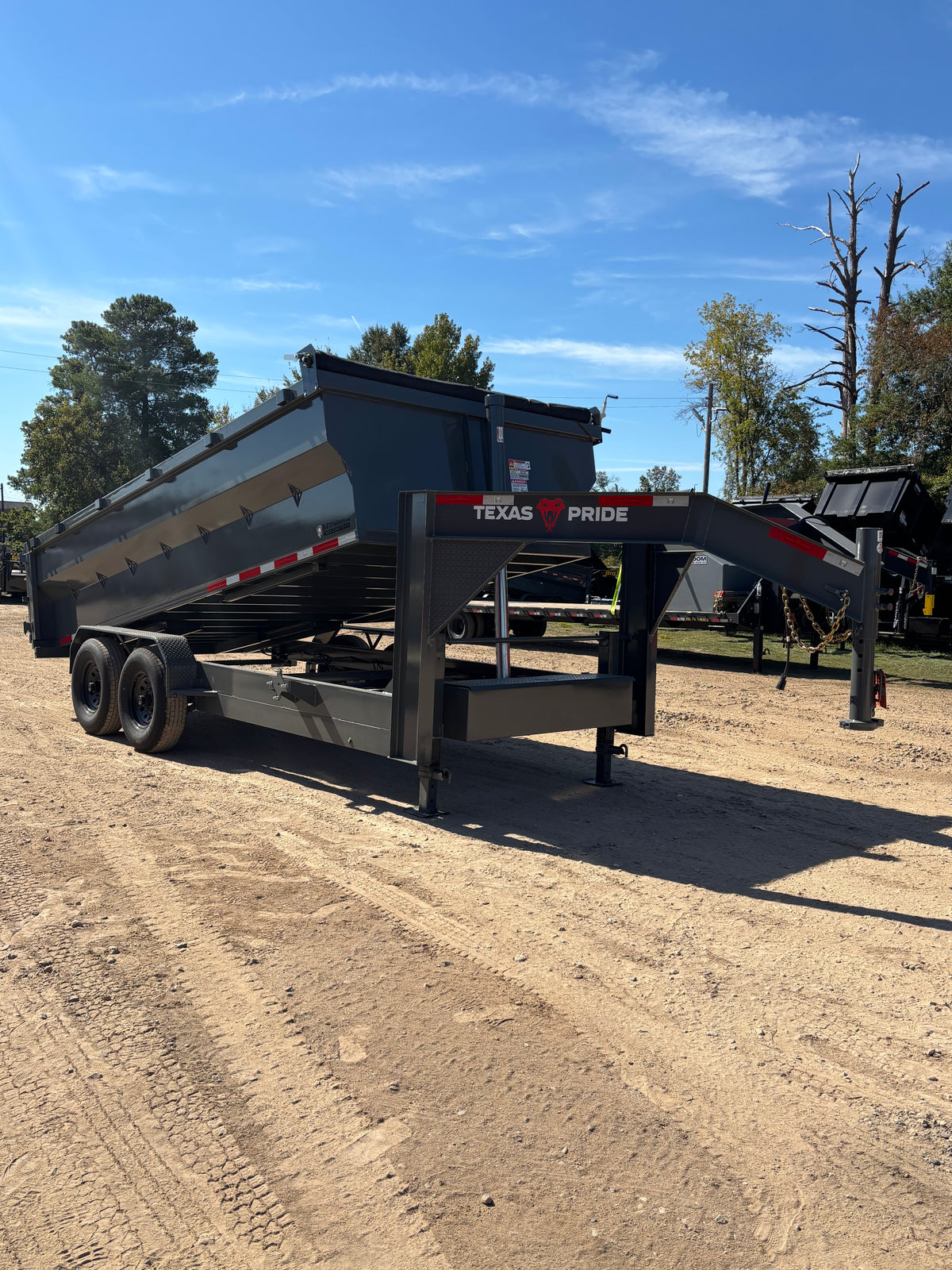 7 x 16' GN Dump Trailer Texas Pride #DT-7163-16KGN
