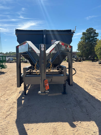 7 x 16' GN Dump Trailer Texas Pride #DT-7163-16KGN