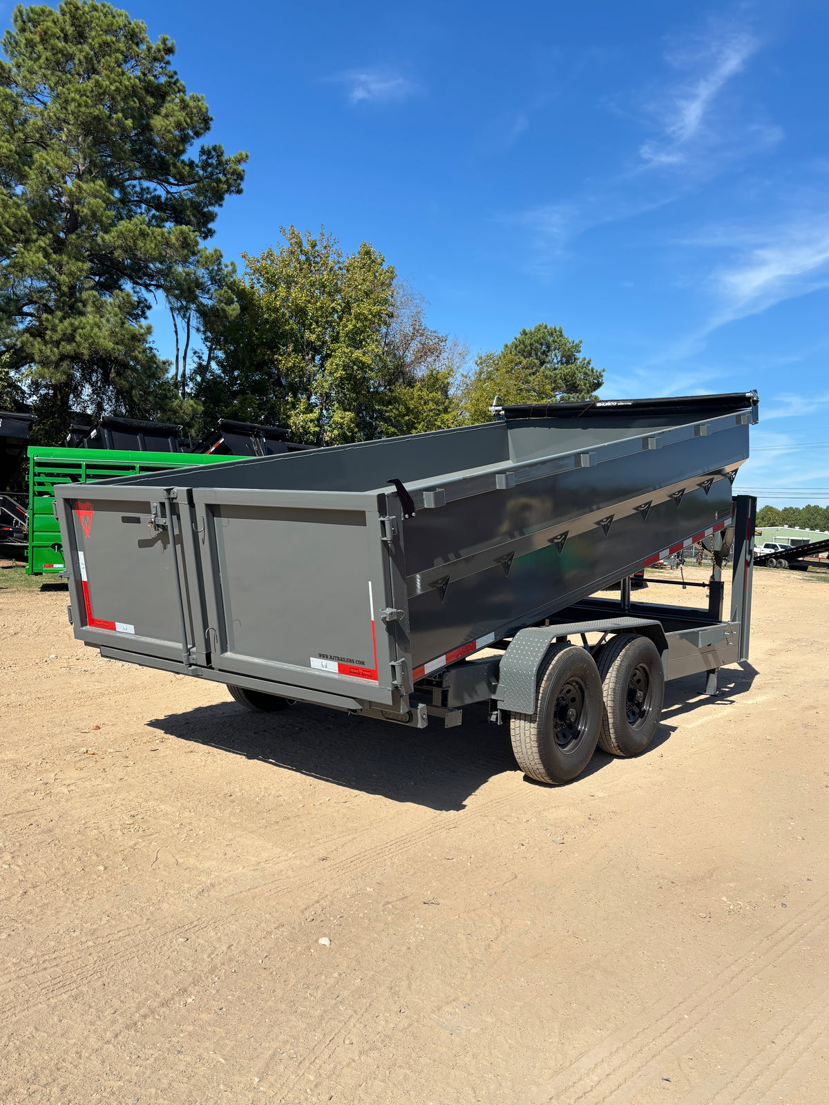 7 x 16' GN Dump Trailer Texas Pride #DT-7163-16KGN