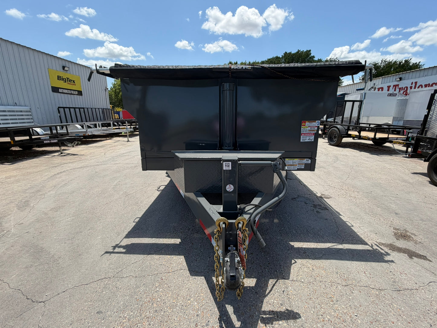 7 x 14' BP Dump Trailer Texas Pride #DT-7143-16KBP