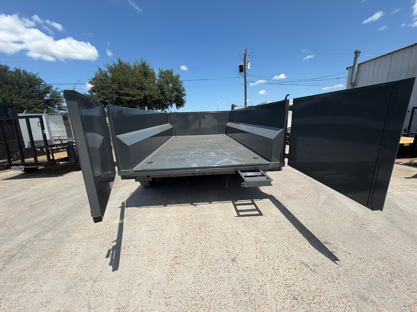 7 x 14' BP Dump Trailer Texas Pride #DT-7143-16KBP