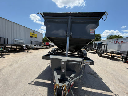 7 x 14' BP Dump Trailer Texas Pride #DT-7143-16KBP