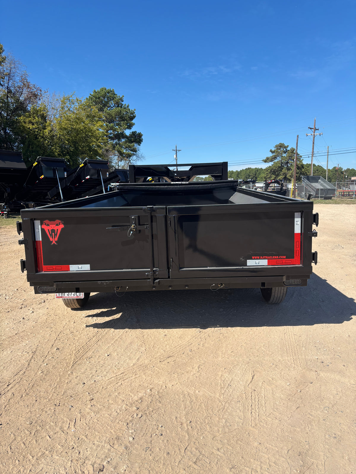 7 x 14' GN Dump Trailer Texas Pride #DT-7142-14KGN