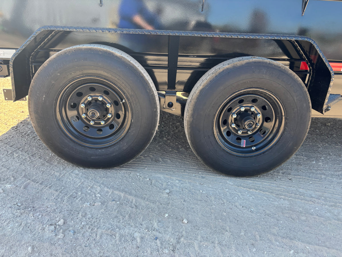 7 x 14' GN Dump Trailer Texas Pride #DT-7142-14KGN