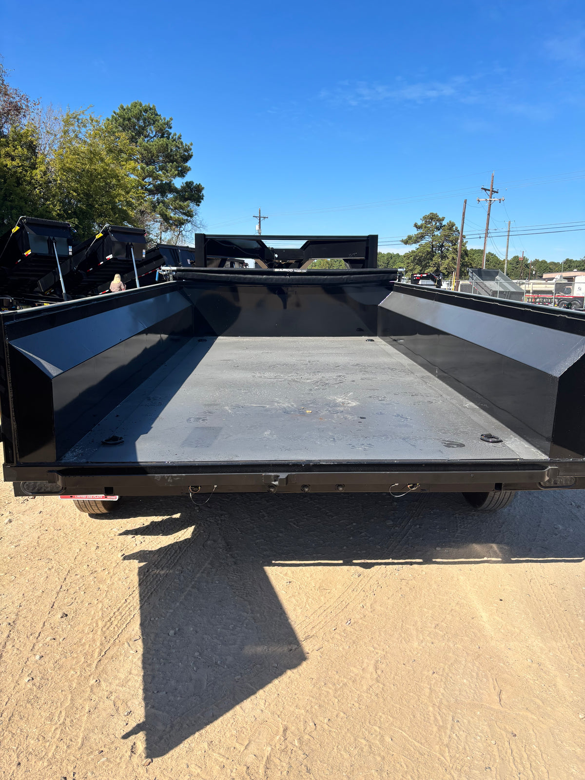 7 x 14' GN Dump Trailer Texas Pride #DT-7142-14KGN