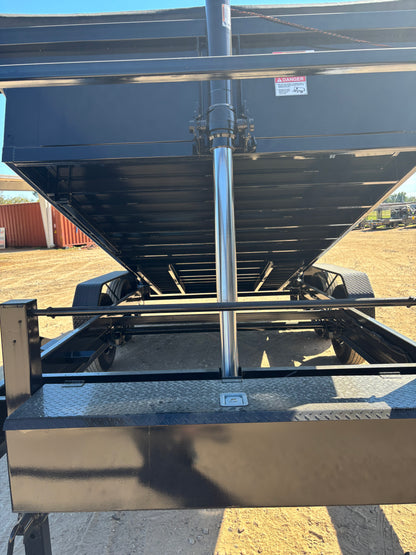 7 x 14' GN Dump Trailer Texas Pride #DT-7142-14KGN