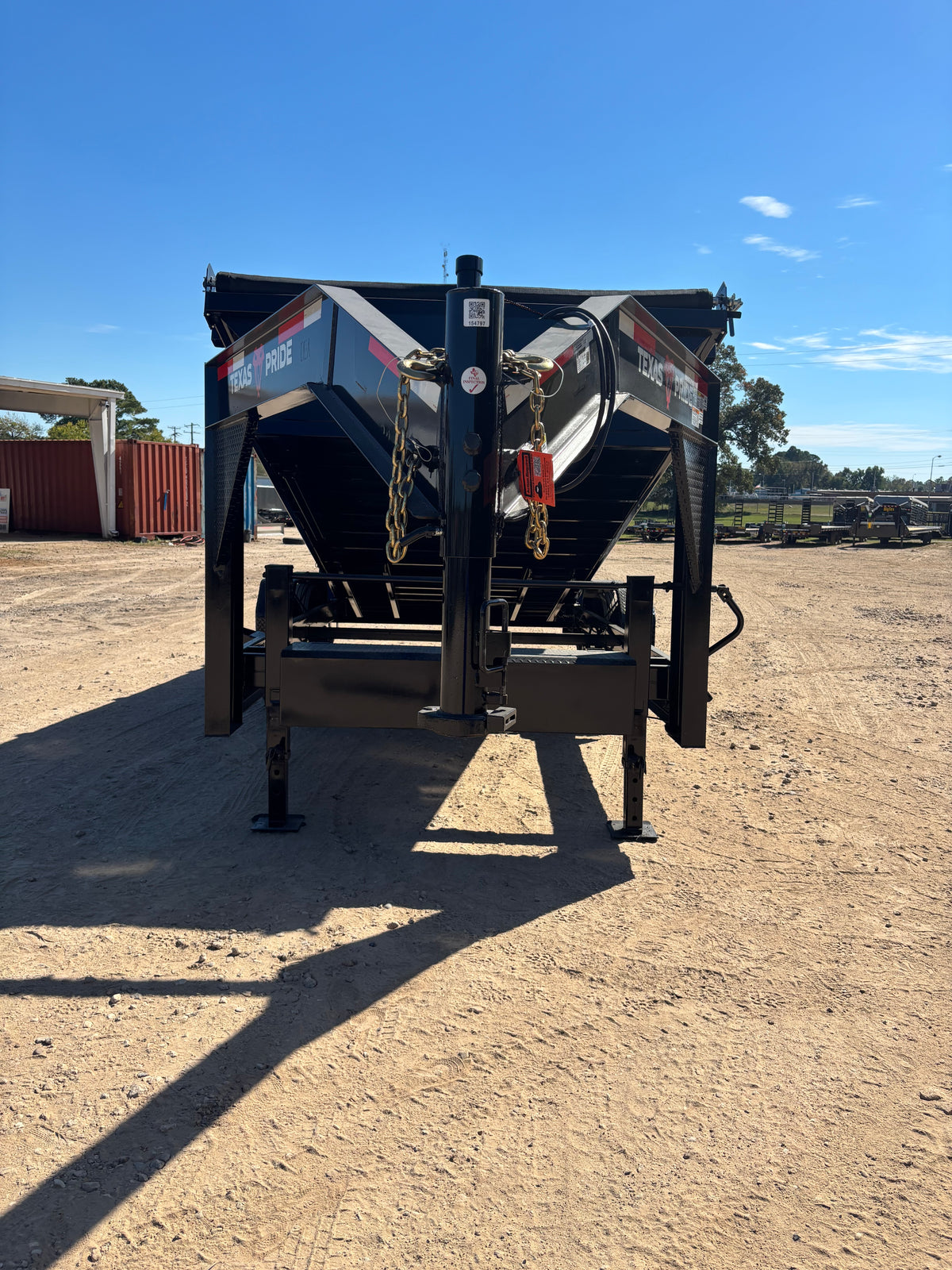 7 x 14' GN Dump Trailer Texas Pride #DT-7142-14KGN