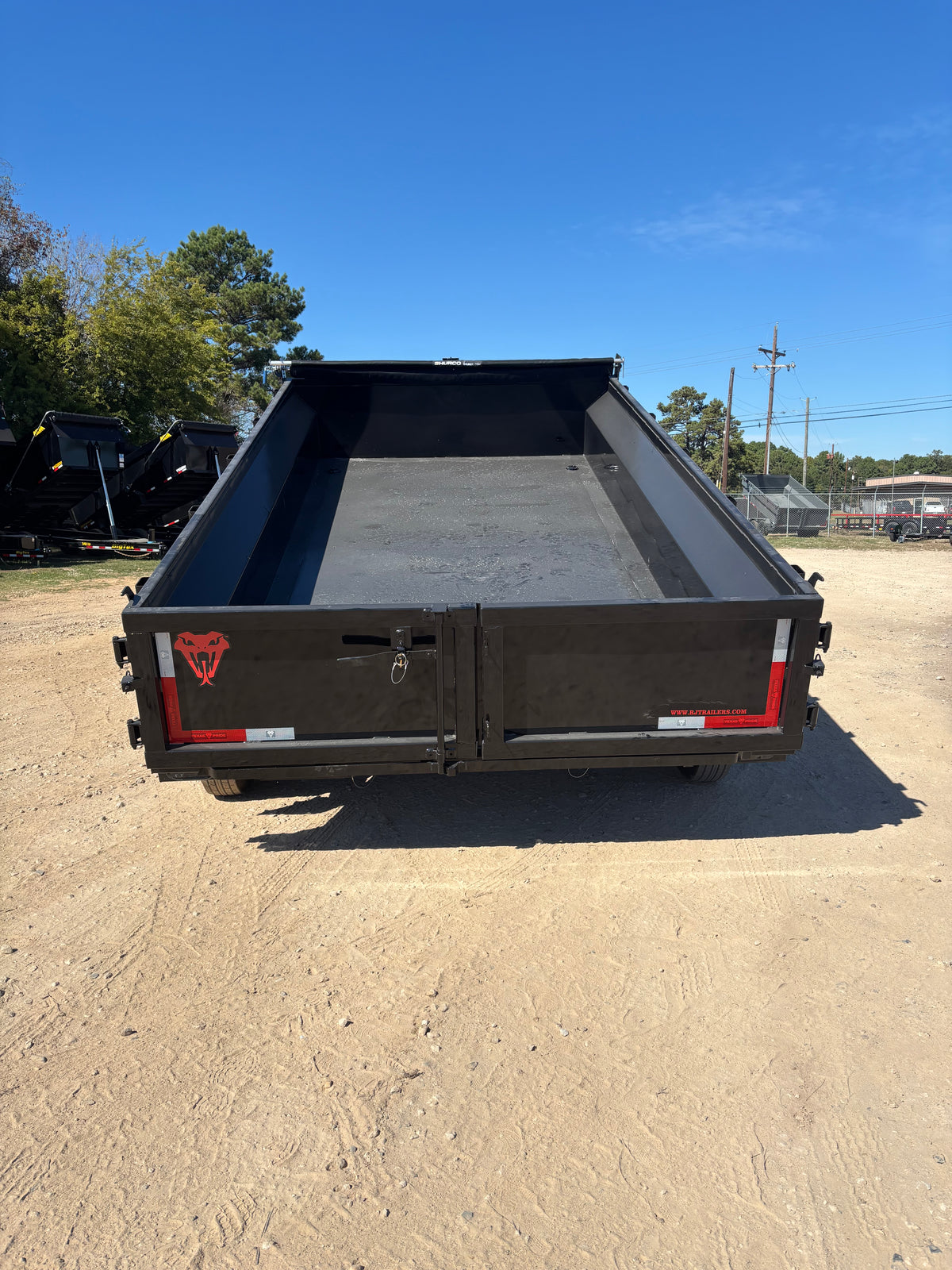 7 x 14' GN Dump Trailer Texas Pride #DT-7142-14KGN