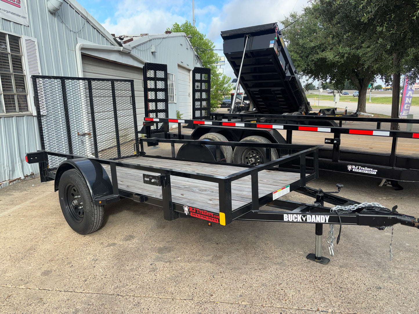 5 x 10' Utility Trailer Buck Dandy LB-510 #53112 - Used