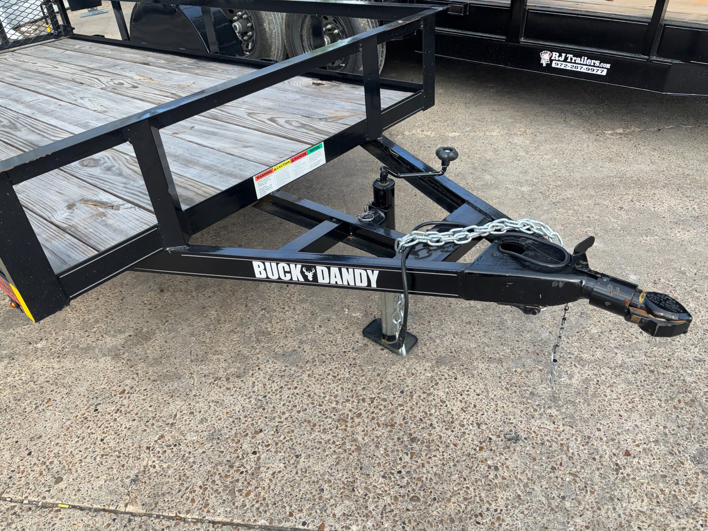 5 x 10' Utility Trailer Buck Dandy LB-510 #53112 - Used