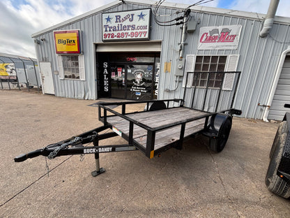 5 x 10' Utility Trailer Buck Dandy LB-510 #53112 - Used