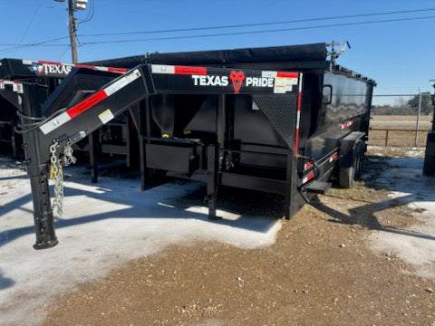 82 x 16' GN Dump Trailer Texas Pride #DT-7164-16KGN