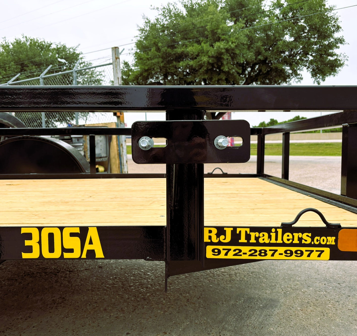 5 x 8' SA Utility Trailer Big Tex #30SA-08R1A-4PBK