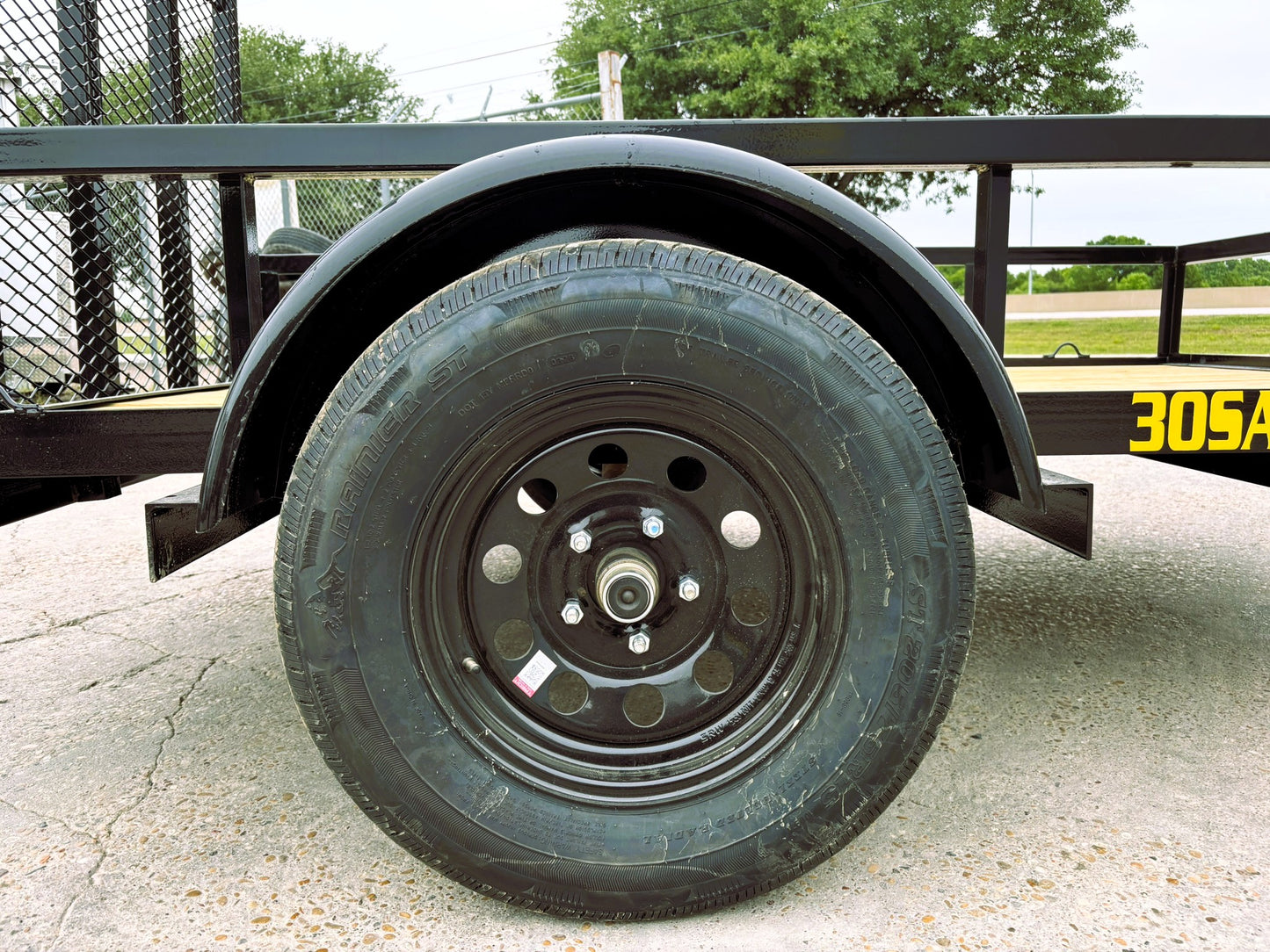 5 x 8' SA Utility Trailer Big Tex #30SA-08R1A-4PBK