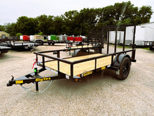 5 x 10' SA Utility Trailer Big Tex #30SA-10R1A-4PBK