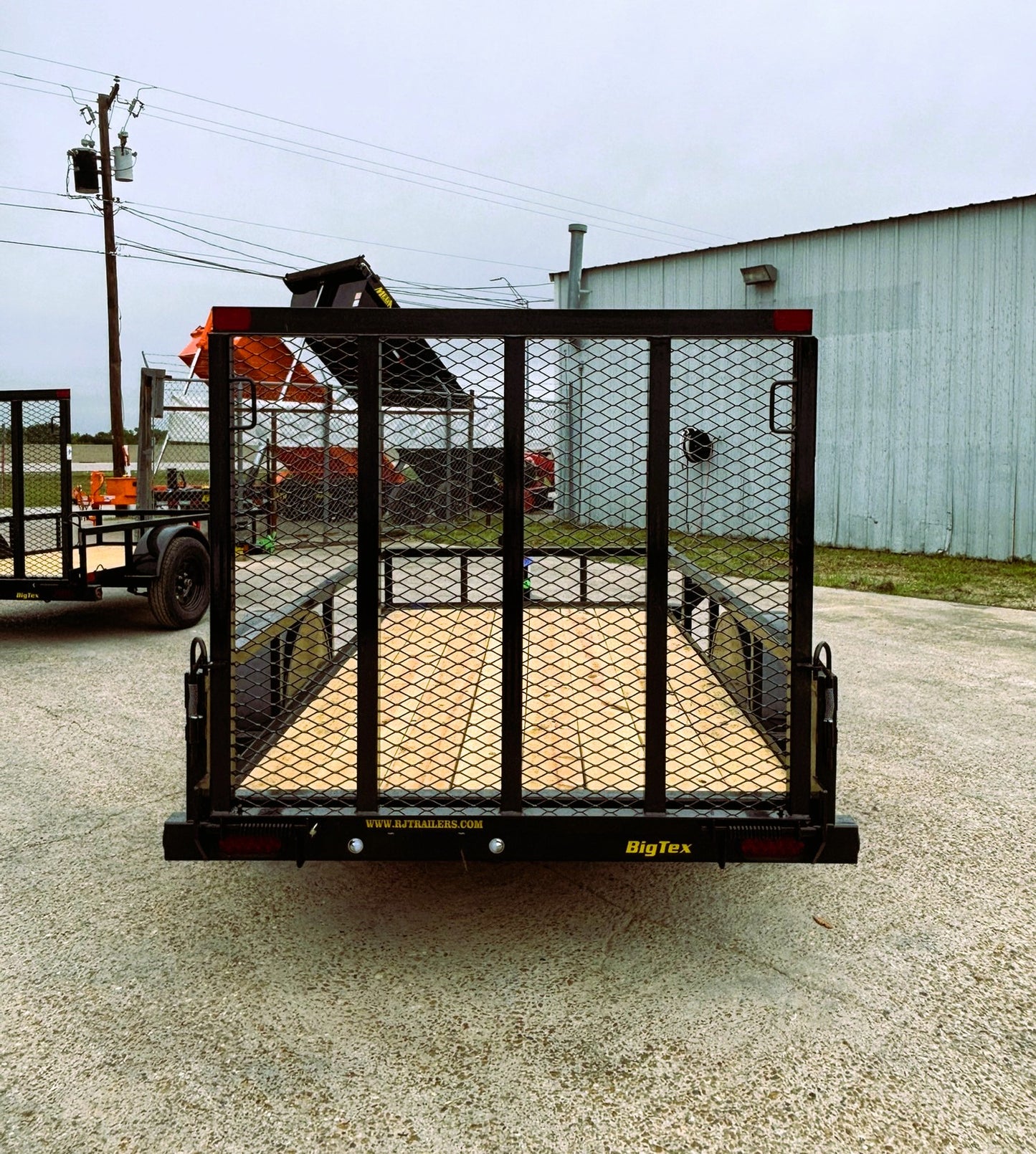 5 x 10' SA Utility Trailer Big Tex #30SA-10R1A-4PBK