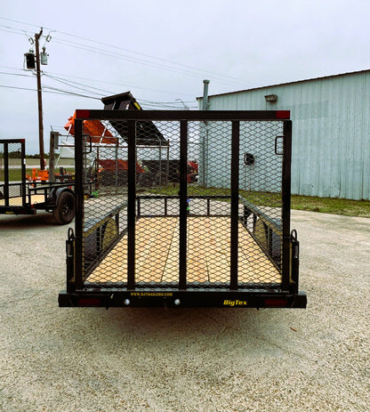 5 x 10' SA Utility Trailer Big Tex #30SA-10R1A-4PBK