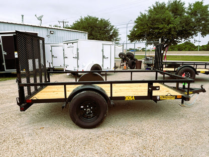 5 x 10' SA Utility Trailer Big Tex #30SA-10R1A-4PBK