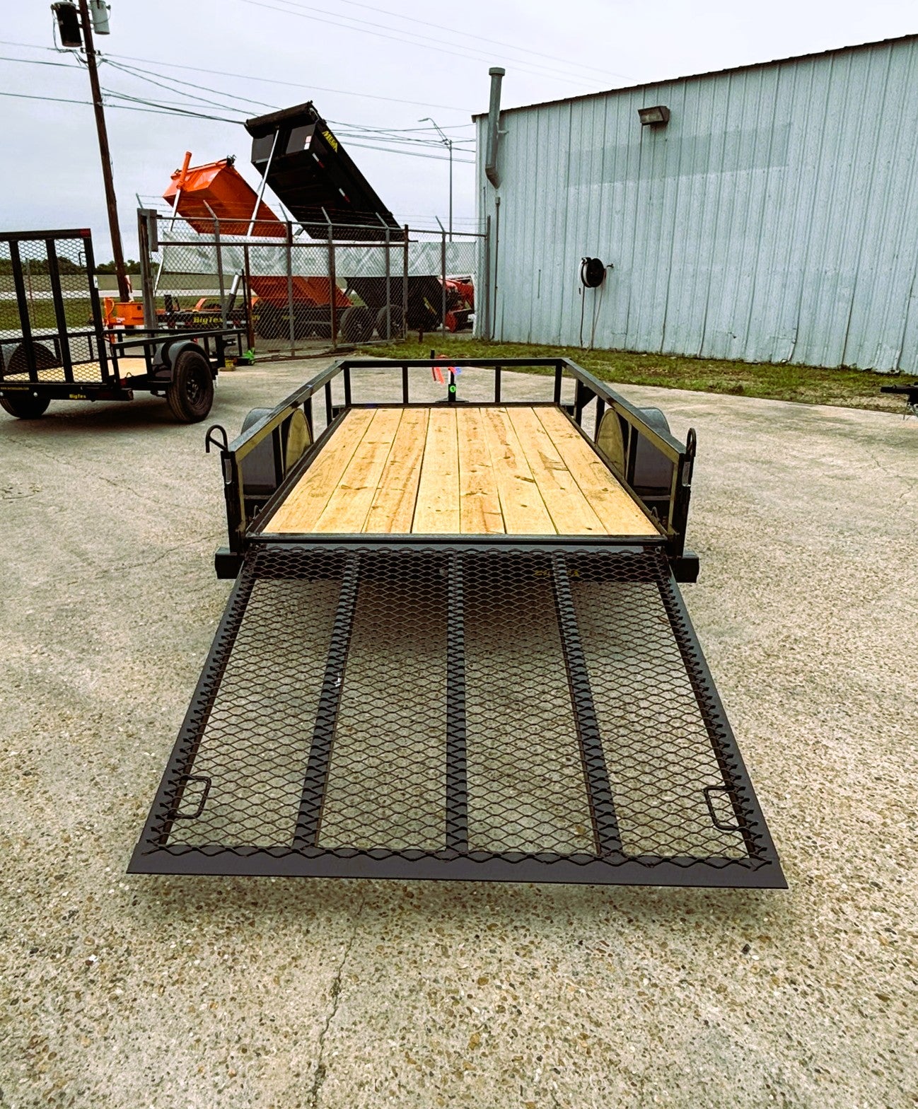 5 x 10' SA Utility Trailer Big Tex #30SA-10R1A-4PBK