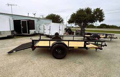 5 x 10' SA Utility Trailer Big Tex #30SA-10R1A-4PBK