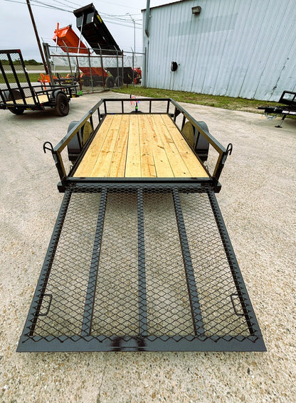 5 x 10' SA Utility Trailer Big Tex #30SA-10R1A-4PBK