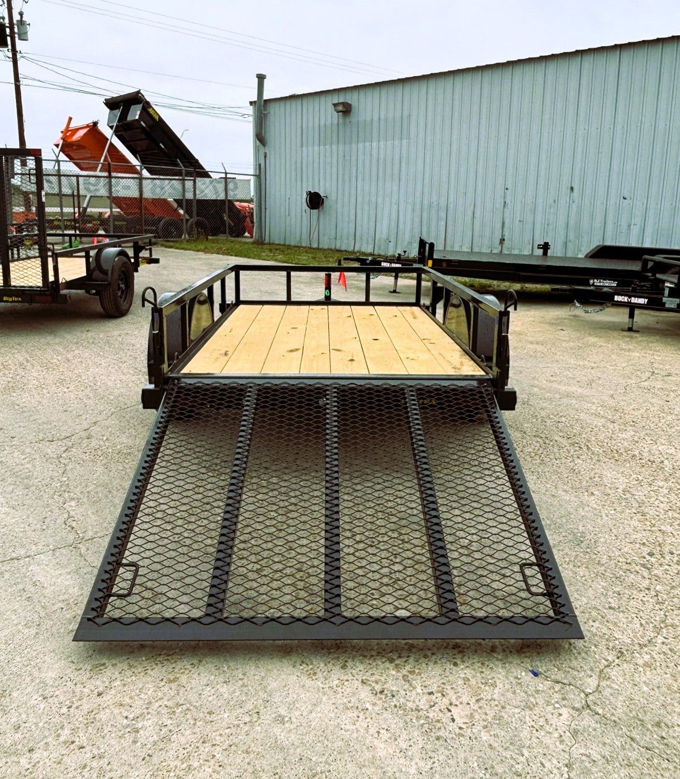 5 x 8' SA Utility Trailer Big Tex #30SA-08R1A-4PBK