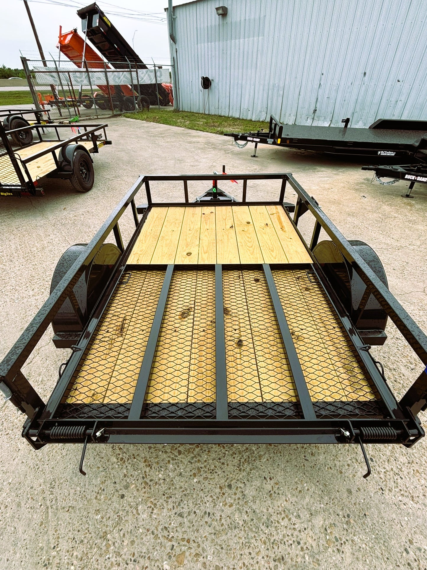 5 x 8' SA Utility Trailer Big Tex #30SA-08R1A-4PBK