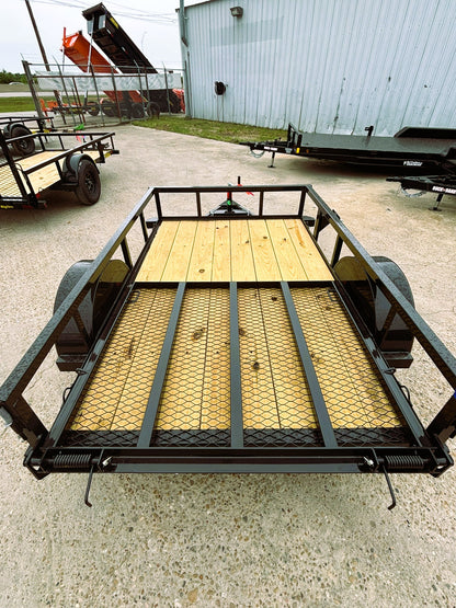 5 x 8' SA Utility Trailer Big Tex #30SA-08R1A-4PBK