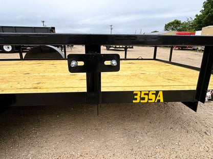 77" x 12' SA Utility Trailer Big Tex #35SA-12R1A-4PBK