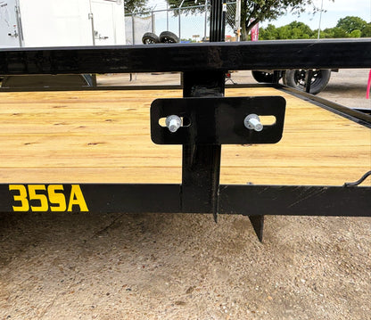 77" x 10' SA Utility Trailer Big Tex #35SA-10R1A-4PBK