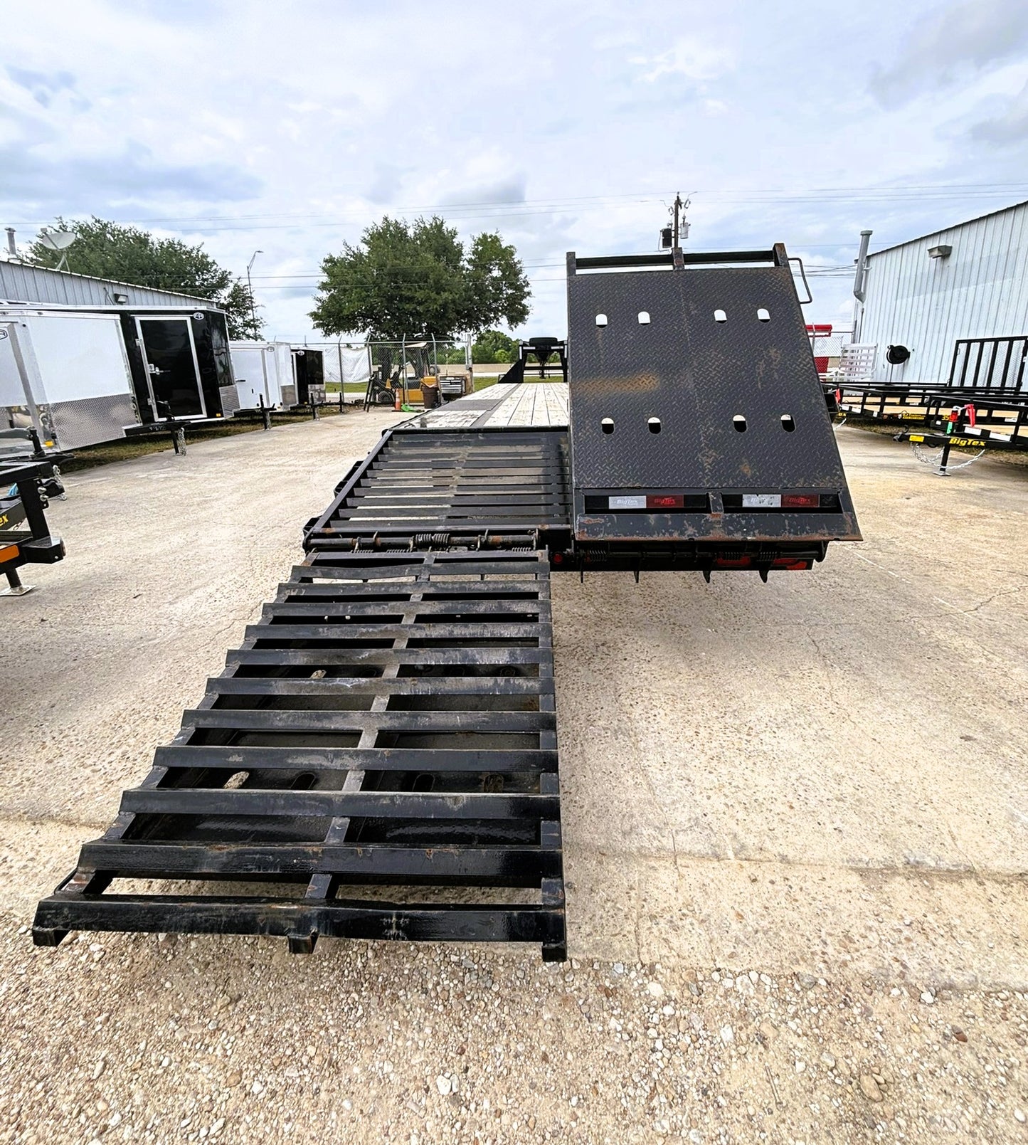 102 x 40' Big Tex 22GN Trailer w/Mega Ramps #64949 - Used