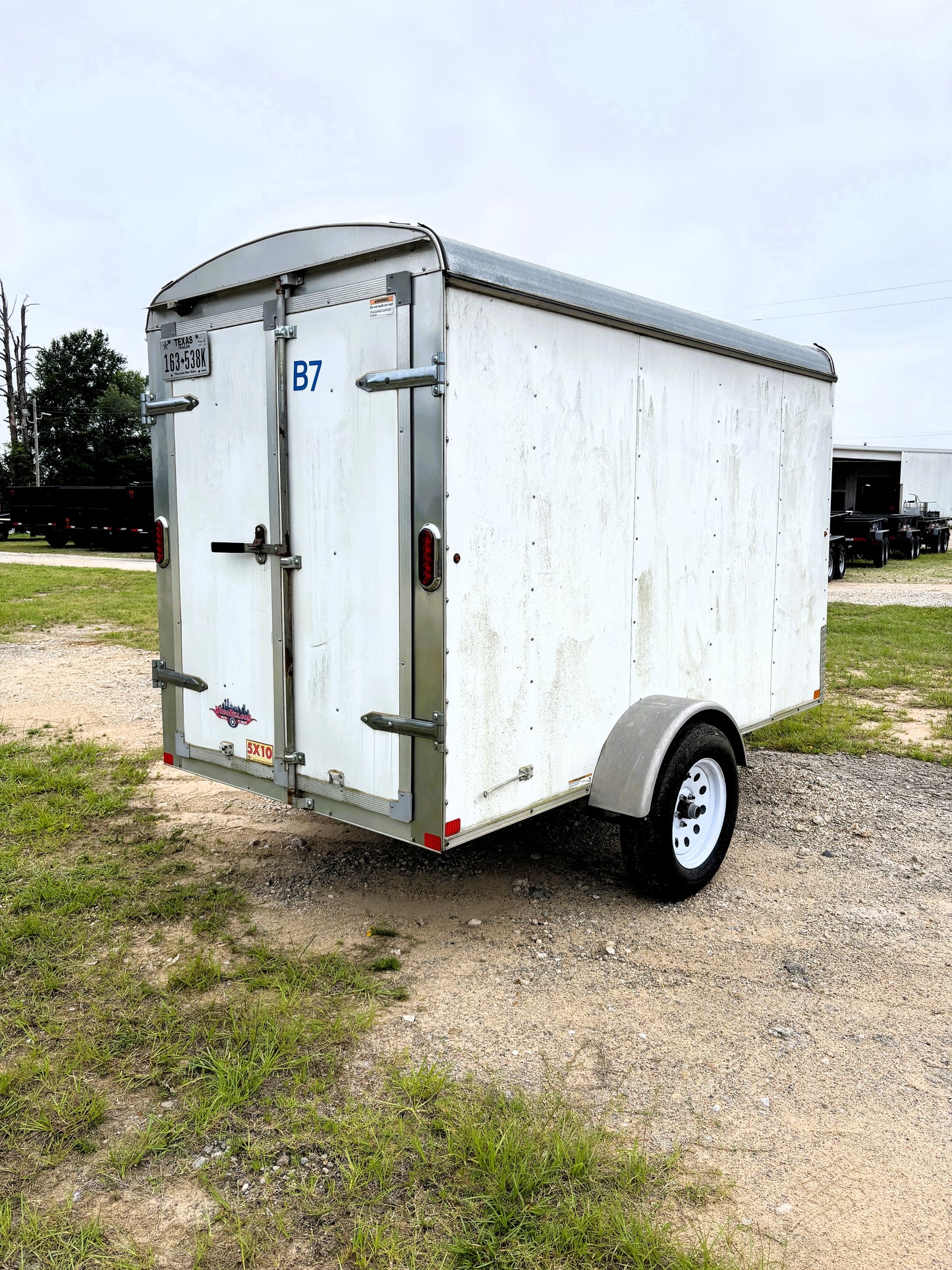 5 x 10' Enclosed Trailer Cargo Mate #60288 - Used