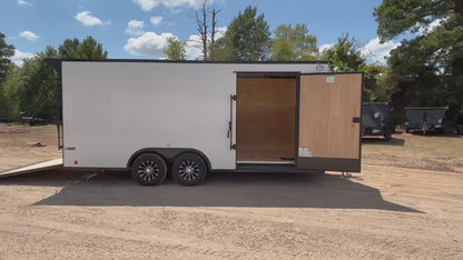 8.5 x 18' E-Series Enclosed Trailer Cargo Mate #TXEHW8.518TA3