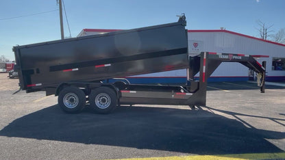 7 x 16' GN Dump Trailer Texas Pride #DT-7164-16KGN