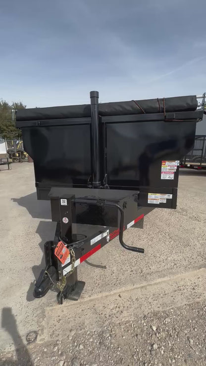7 x 16' BP Dump Trailer Texas Pride #DT-7163-14KBP