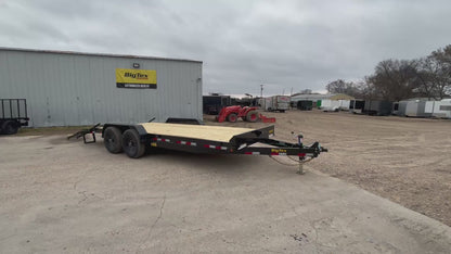 83 x 20' Equipment Trailer Big Tex #14EB-20D2A-KRBK