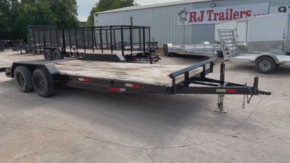 83 x 20' Car Hauler Trailer Texoma #31158 - Used