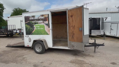 6 x 10' Enclosed Trailer Look Cargo #00923 - Used