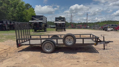 83 x 14' Utility Trailer Stagecoach #T0111 - Used