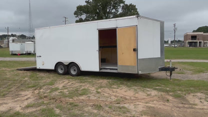 8.5 x 20' Enclosed Trailer Look Element Cargo #11887 - Used
