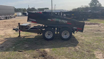 5 x 10' Dump Trailer Texas Pride #DT-510-7K