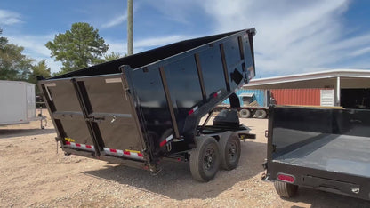7 x 14' Dump Trailer Big Tex #14LP-14BK6-P4