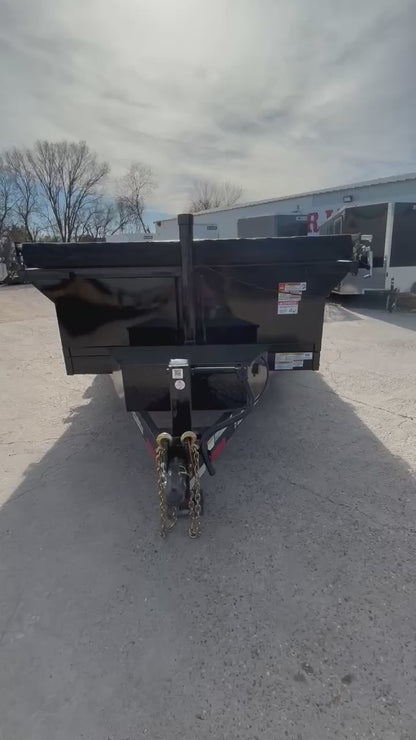 7 x 14' BP Dump Trailer Texas Pride #DT-71414-14KBP